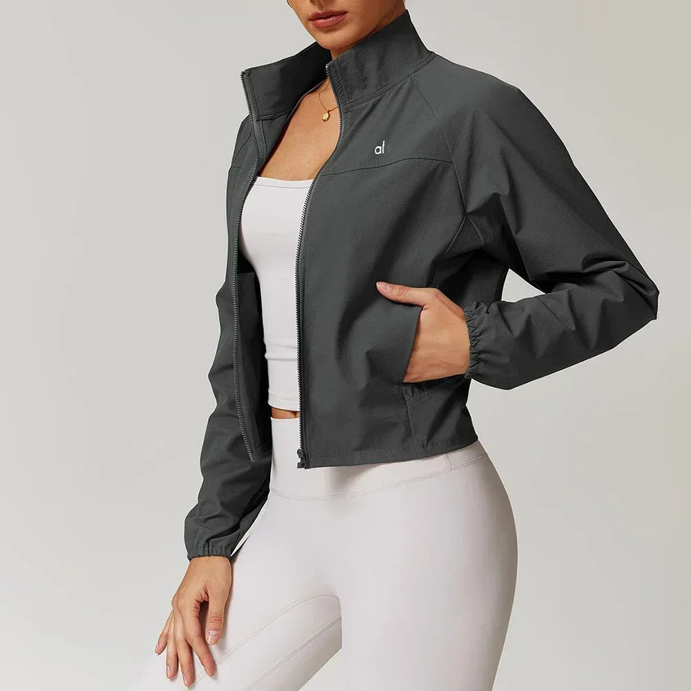 Patharo - Women's Quick-drying Stand-up Neck Sports Jacket